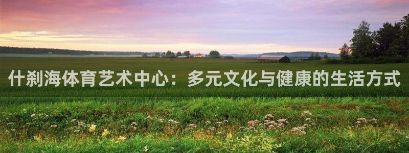 什刹海体育艺术中心：多元文化与健康的生活方式