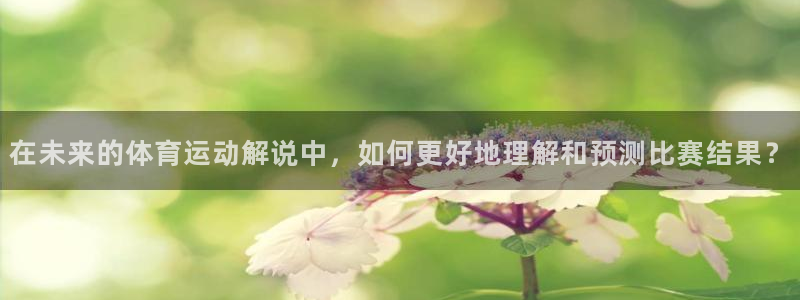 在未来的体育运动解说中，如何更好地理解和预测比赛结果？