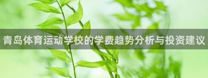 青岛体育运动学校的学费趋势分析与投资建议